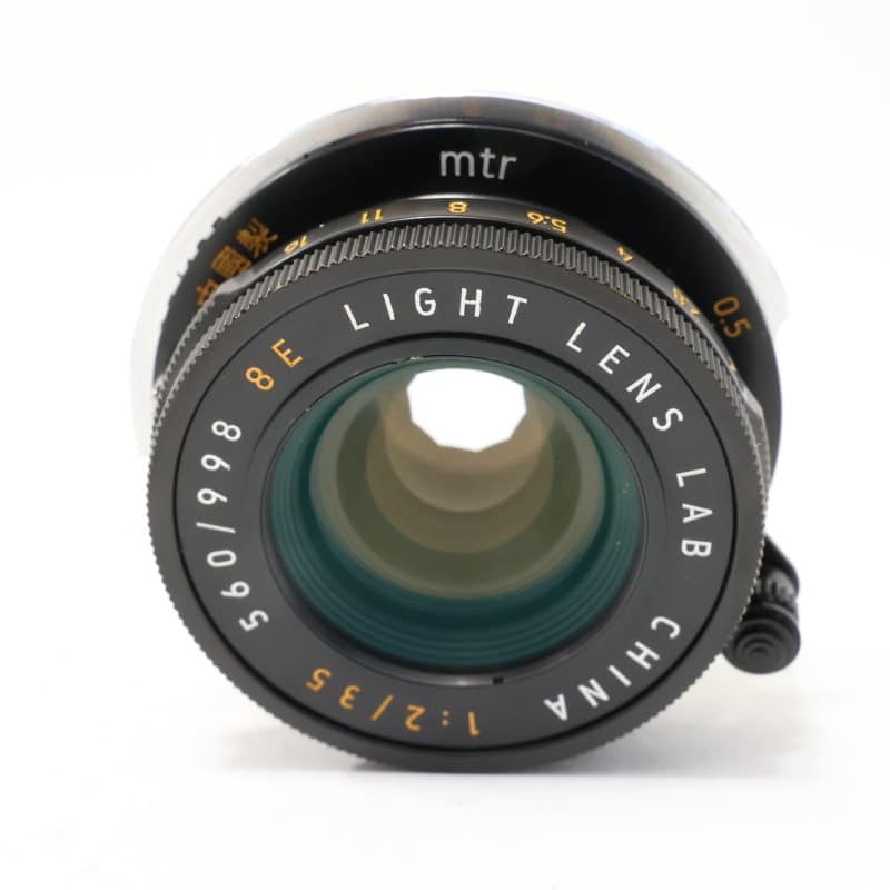 LLL-35LTM Coll (B) LTM 35mm f/2 Collapsible 沈胴式 ライカL39/Mマウント ブラックペイント