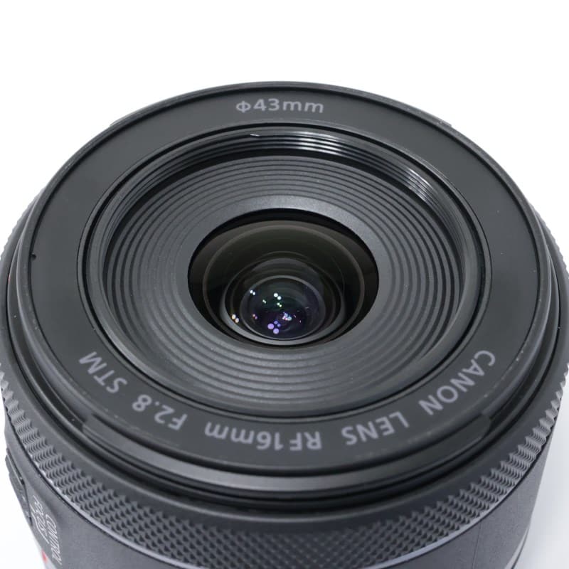 ほぼ未使用新品【純正フード付　Canon RF16mm F2.8 STM】 Canon RF16mm F2.8 STM Aランク 中古｜フジヤカメラ