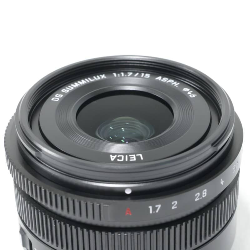 LEICA DG SUMMILUX 15mm/F1.7 ASPH. ブラック H-X015-K