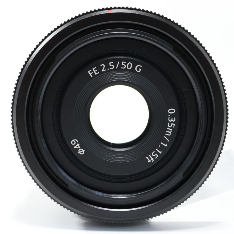 FE 50mm F2.5 G SEL50F25G