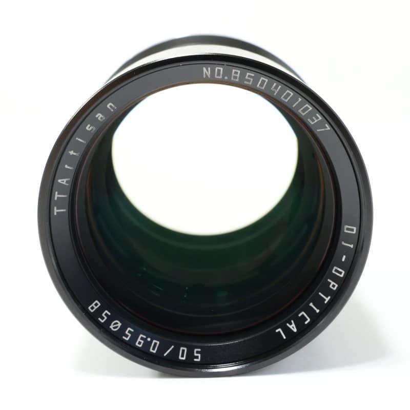 TTArtisan 50mm f/0.95 C ニコンZ APS-C ブラック×シルバー