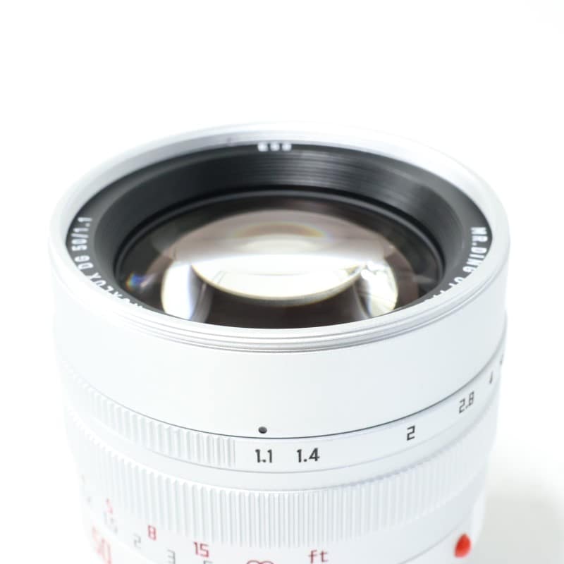 Mr.Ding Studio Noxlux DG 50mm F1.1 E58 II シルバー