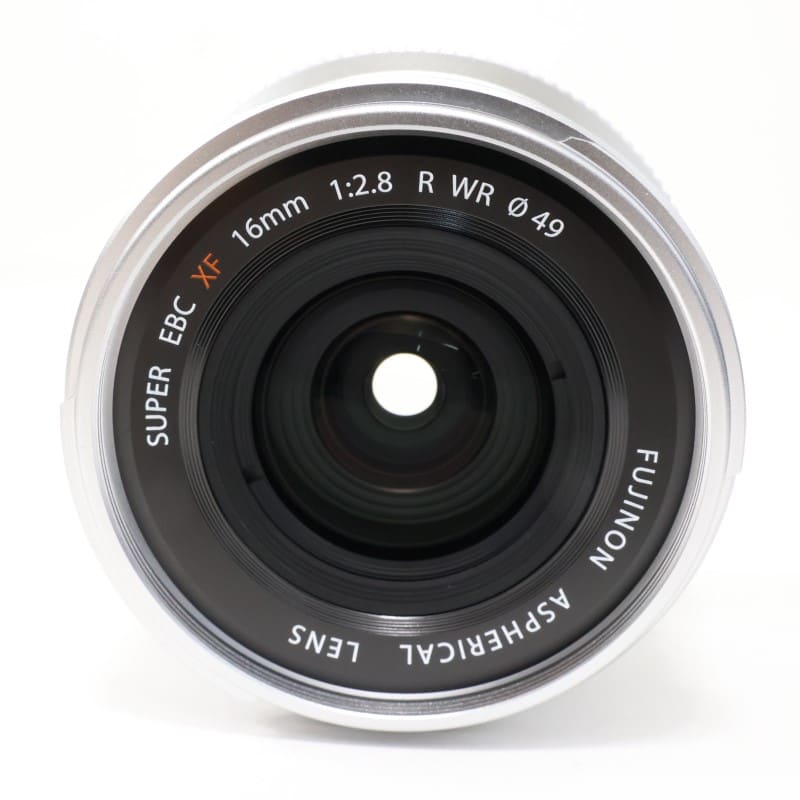 フジノンレンズ XF16mmF2.8 R WR シルバー