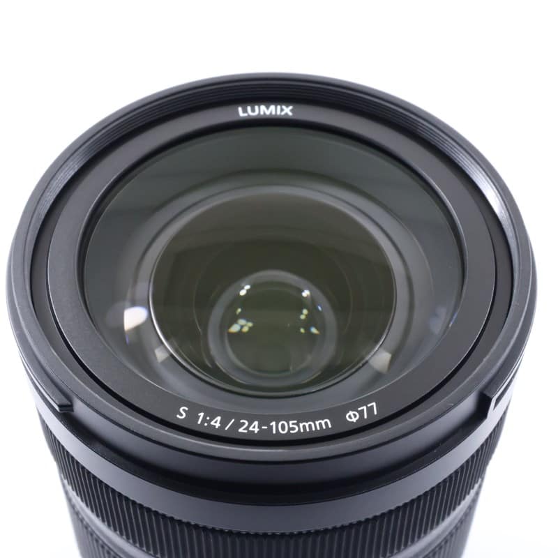 Panasonic LUMIX S 24-105mm F4 MACRO O.I.S. S-R24105 AB-ランク 中古