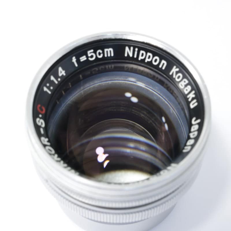 Nikon NIKKOR-S.C 1:1.4 f=5cm アルミ鏡胴 AB-ランク 中古｜フジヤカメラ