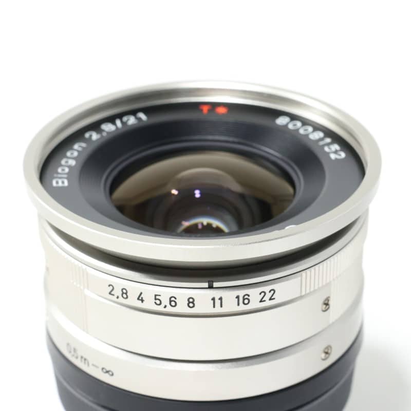 Biogon T* 21mm F2.8 + ファインダー G Mount