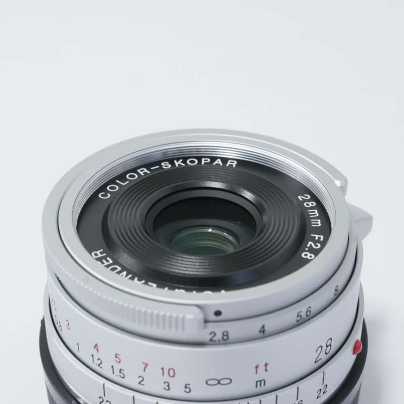 COLOR-SKOPAR 28mm F2.8 Aspherical Type II VM シルバー