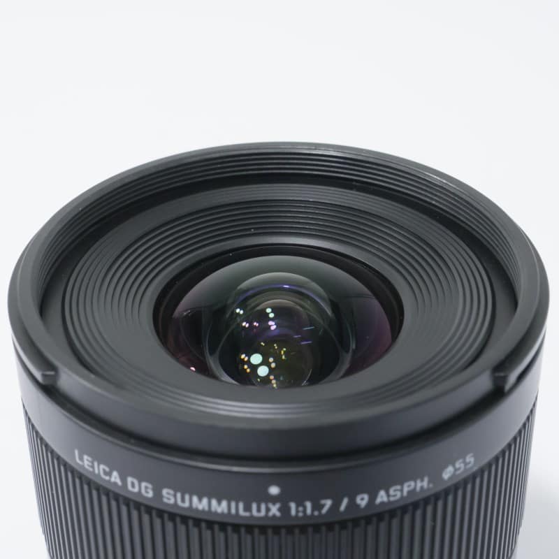 Panasonic LEICA DG SUMMILUX 9mm/F1.7 ASPH. H-X09 ABランク 中古