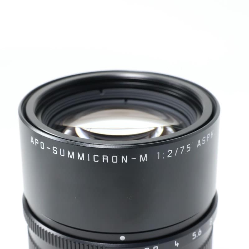 ライカ アポ・ズミクロンM f2/75mm ASPH. ブラック 11637C