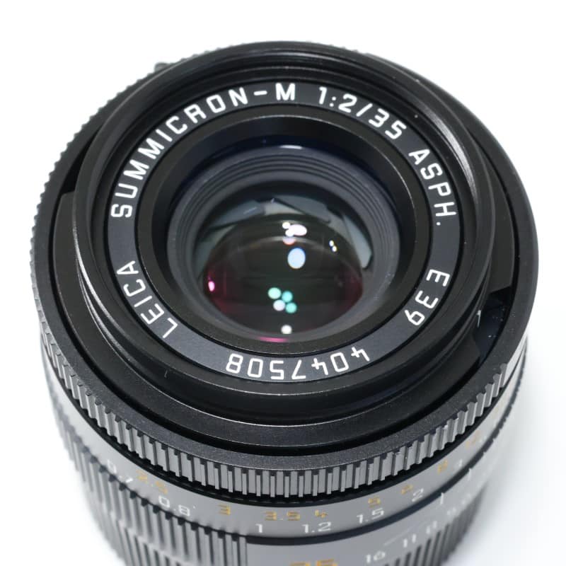 ズミクロン M 35mm F2 ASPH ブラック 6bit