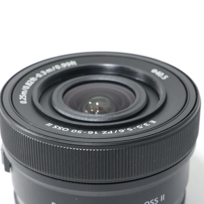 美品SONY E 16-50mmOSS SONY ソニー E PZ 16-50mm OSS SELP1650 ブラック SONY ソニー E PZ 16