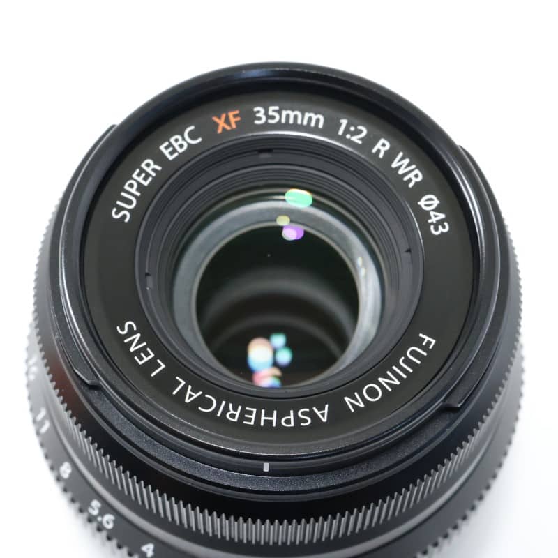 富士フイルム フジノンレンズ XF35mmF2 R WR ブラック 中古