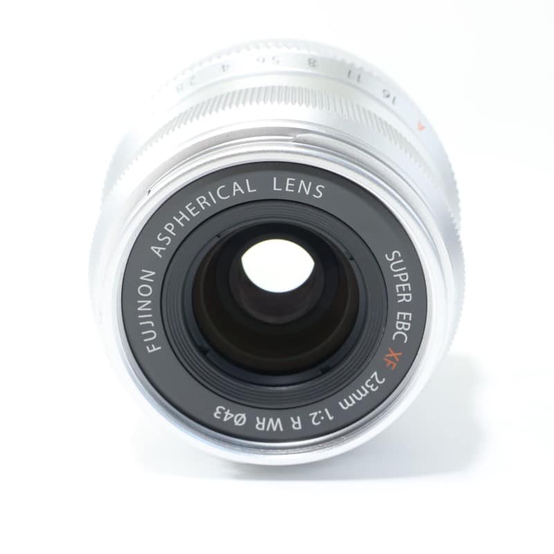 フジノンレンズ XF23mmF2 R WR シルバー