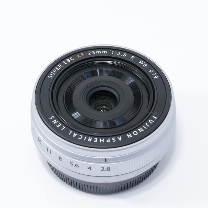 富士フイルム フジノンレンズ XF23mmF2.8 R WR シルバー Aランク 中古