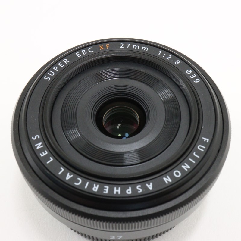 フジノン XF 27mm F2.8 ブラック