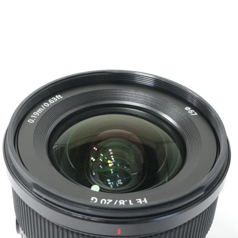 FE 20mm F1.8 G SEL20F18G