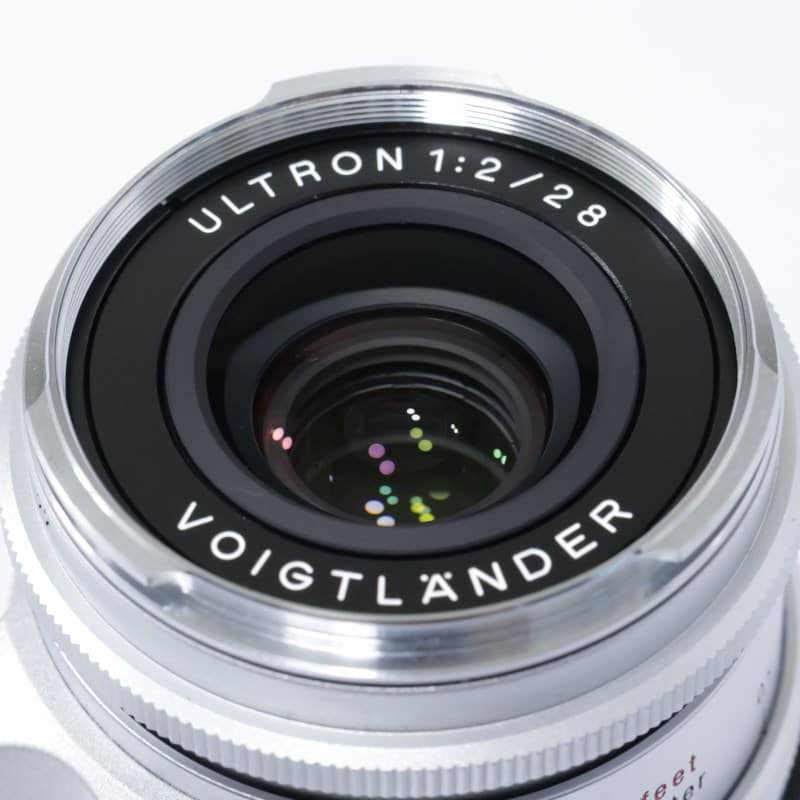 ULTRON Vintage Line 28mm F2 Aspherical Type II VM シルバー