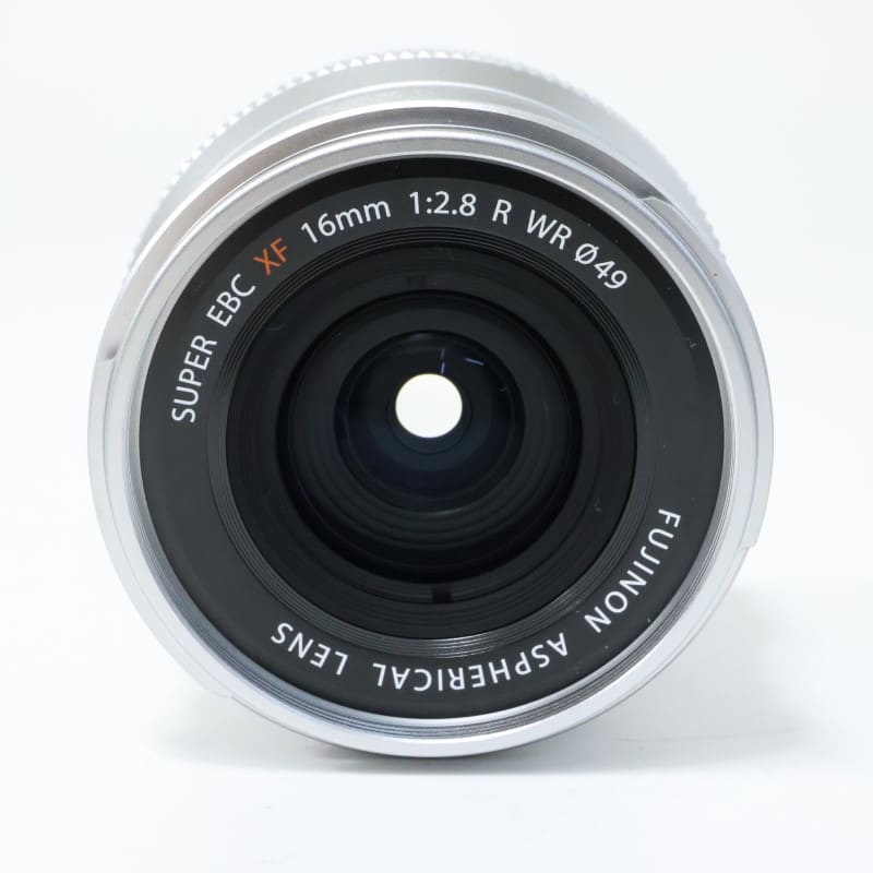 フジノンレンズ XF16mmF2.8 R WR シルバー