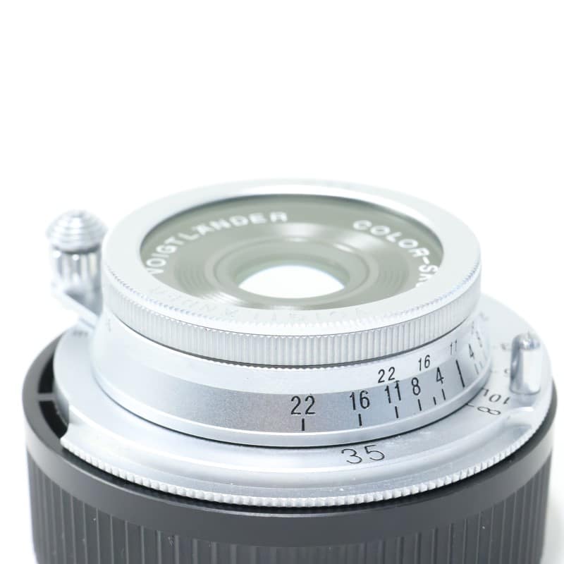 COLOR-SKOPAR 35mm F3.5 VM シルバー
