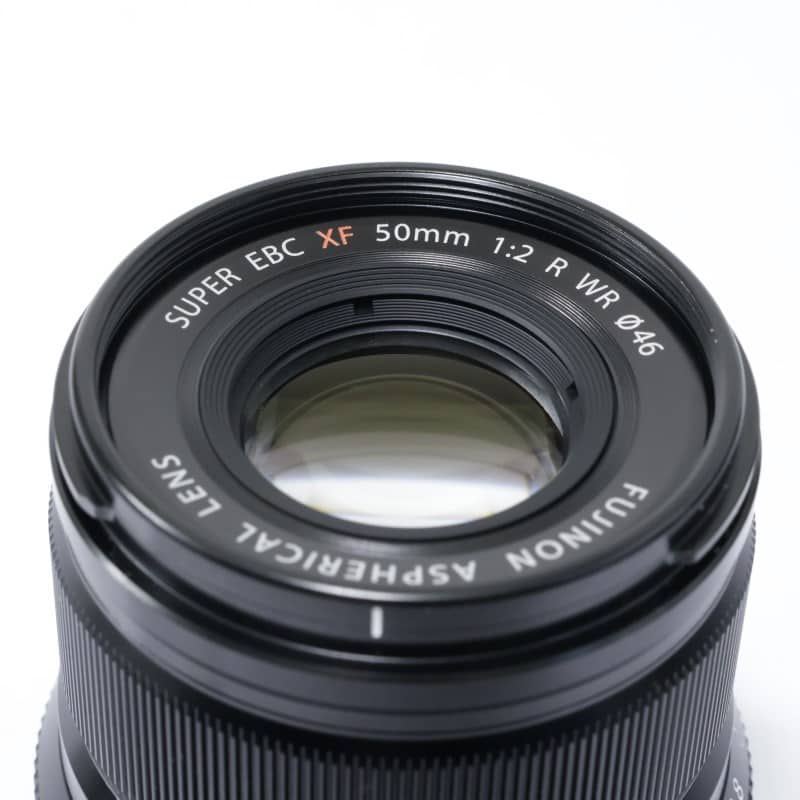 富士フイルム フジノンレンズ XF50mmF2 R WR ブラック AB-ランク 中古