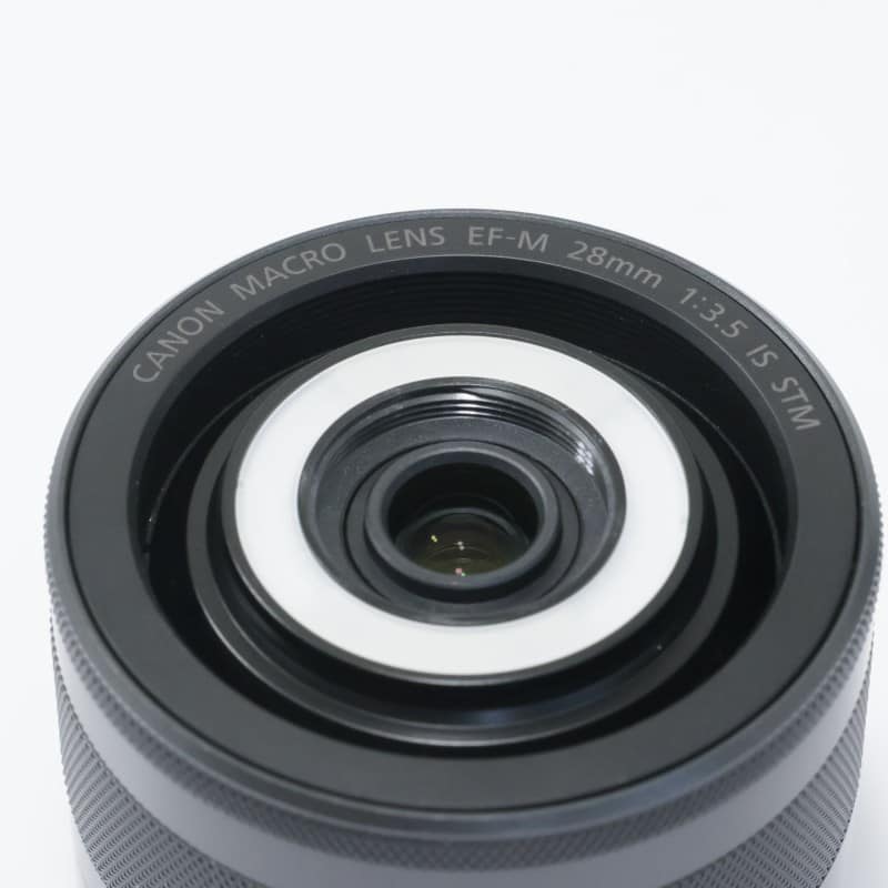 Canon EF-M28mm F3.5 マクロ IS STM AB-ランク 中古｜フジヤカメラ
