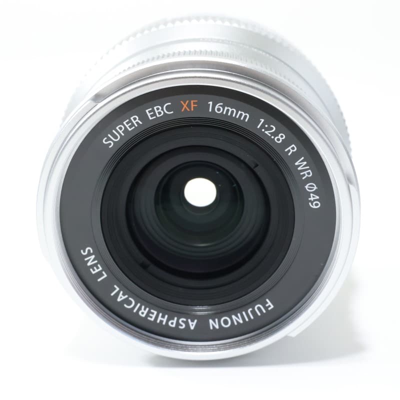 フジノンレンズ XF16mmF2.8 R WR シルバー