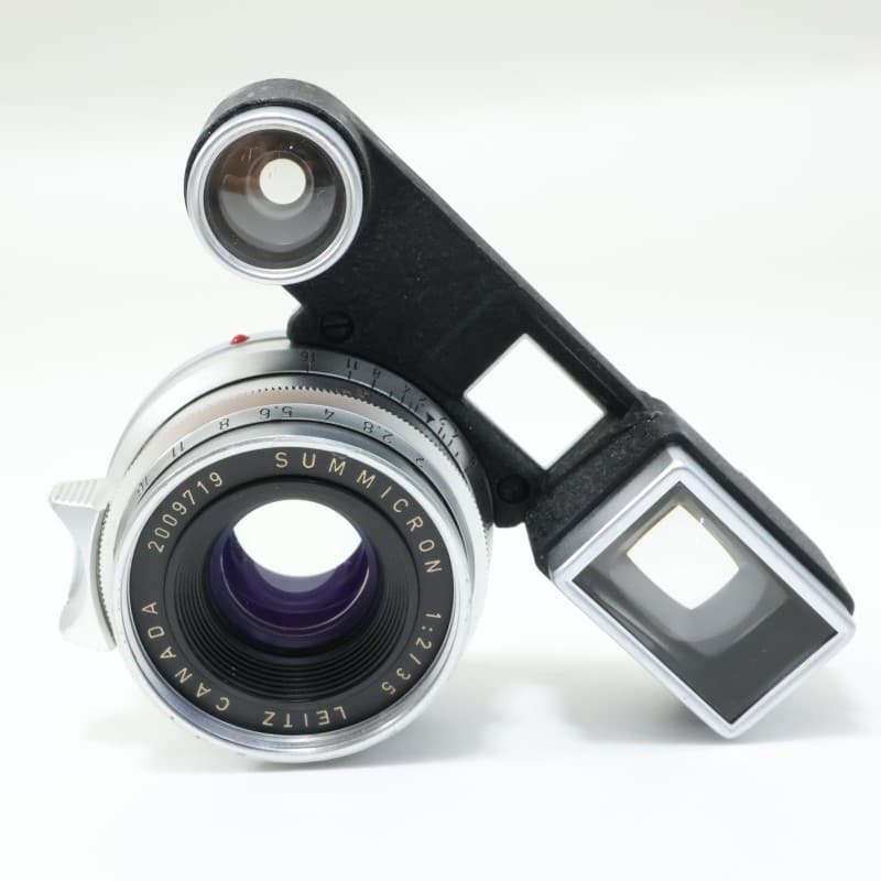 ズミクロン M 35mm F2 M3用メガネ付 シルバー 8枚玉