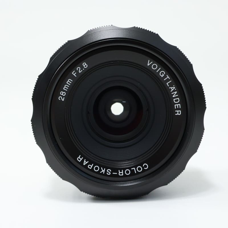 COLOR-SKOPAR 28mm F2.8 Aspherical SL IIS ブラックリム Ai-s