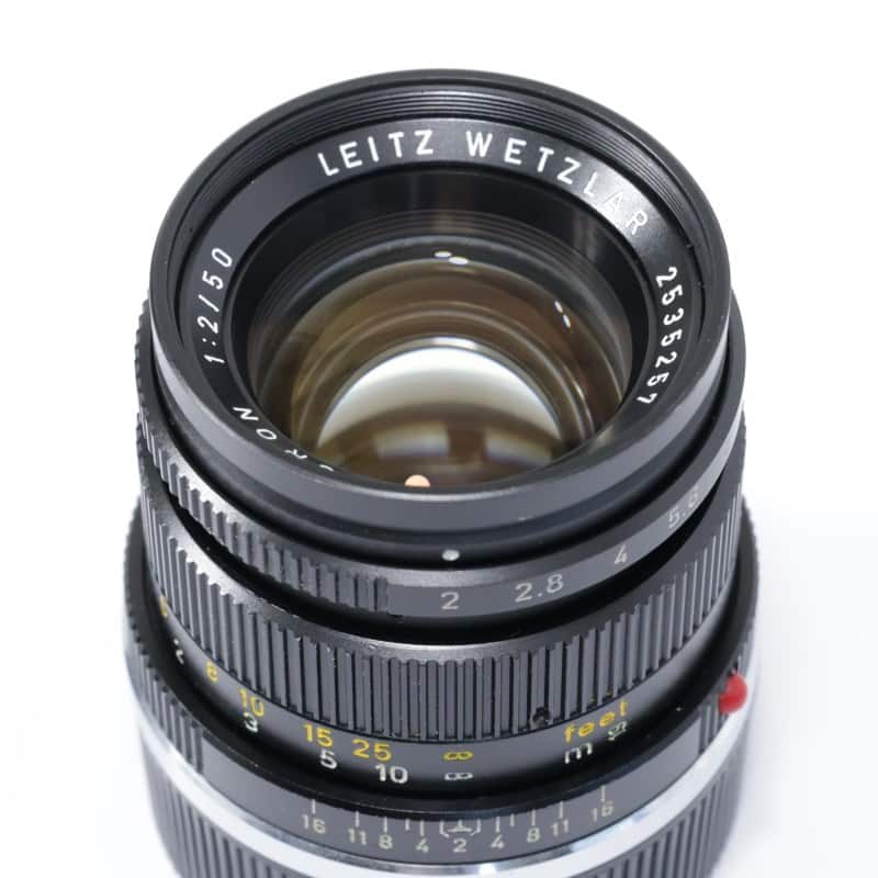 Leica ズミクロン M 50mm F2 Ver.1 ブラック 11817 Bランク 中古