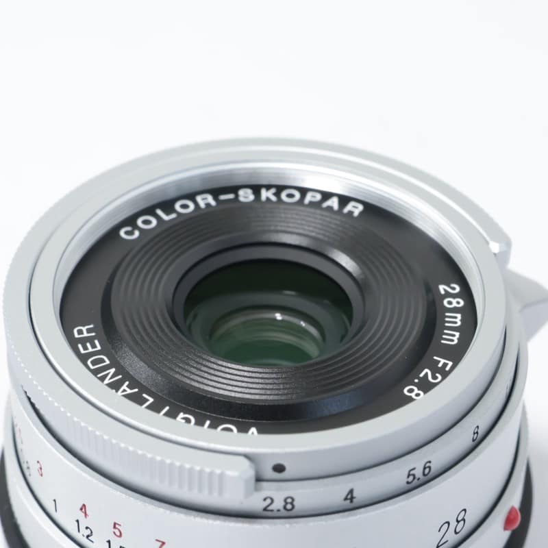 COLOR-SKOPAR 28mm F2.8 Aspherical Type II VM シルバー
