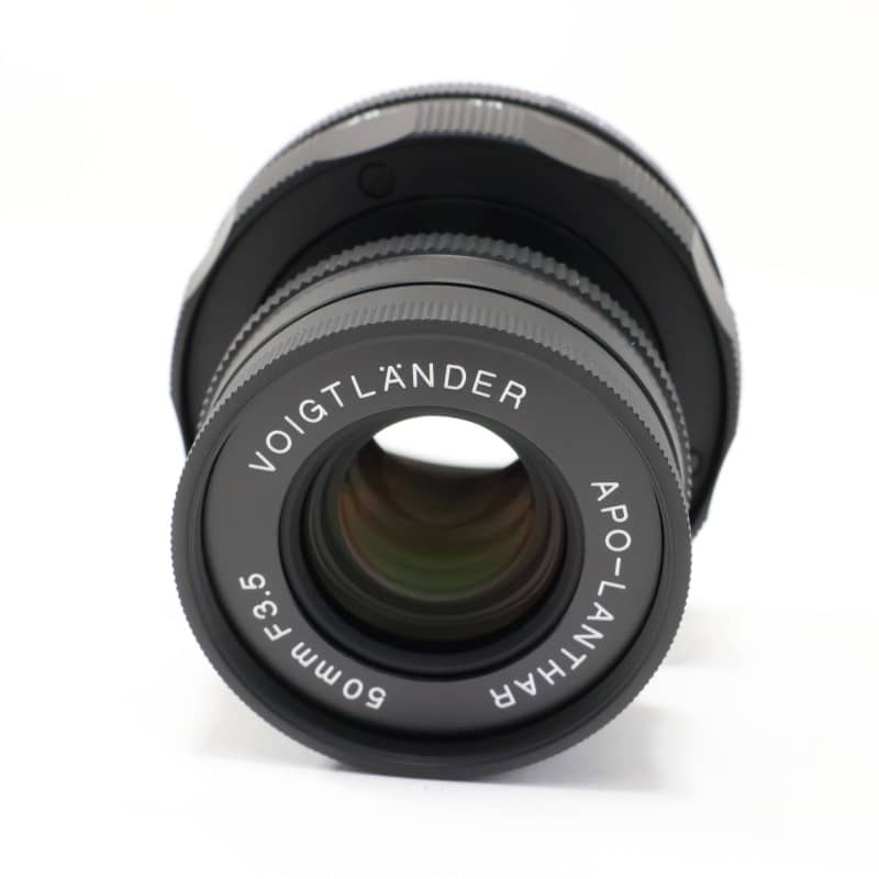 APO-LANTHAR 50mm F3.5 VM Type I マットブラックペイント