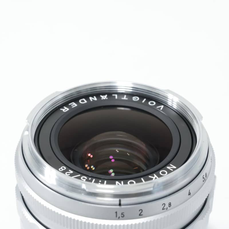 NOKTON Vintage Line 28mmF1.5 Aspherical Type II シルバー