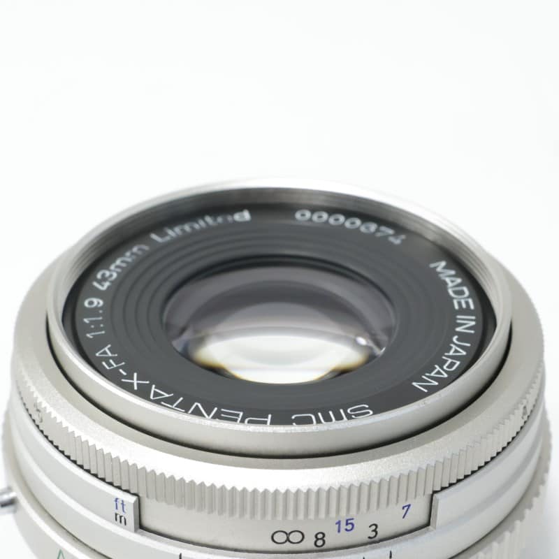 smc PENTAX-FA 43mmF1.9 Limited シルバー