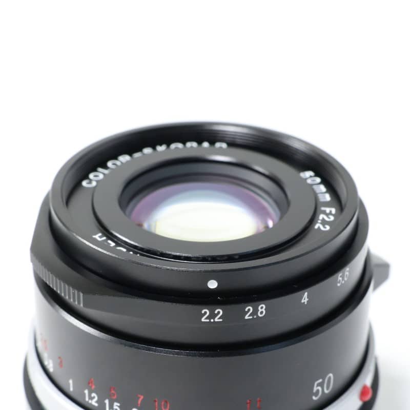 COLOR-SKOPAR 50mm F2.2 VM ブラック