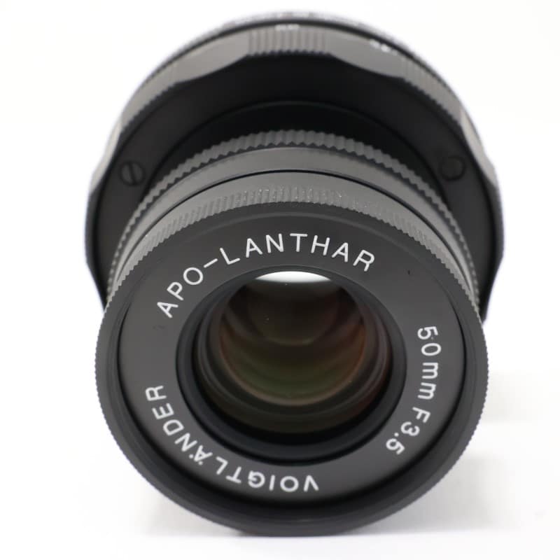 APO-LANTHAR 50mm F3.5 VM Type I マットブラックペイント