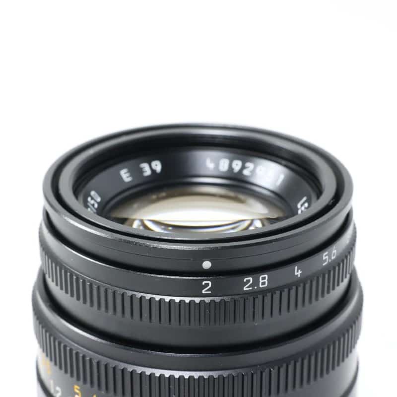 ズミクロン M 50mm F2 ブラック 6bit 11826 (11826C)