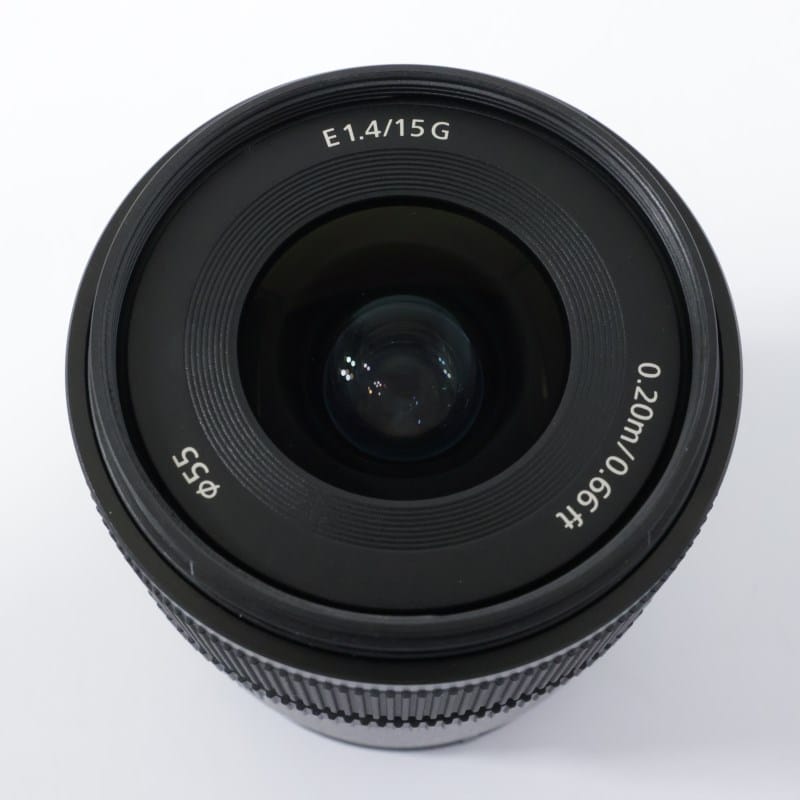SONY E 15mm F1.4 G SEL15F14G AB-ランク 中古｜フジヤカメラ