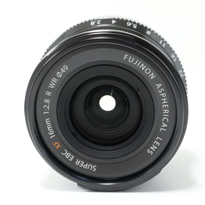 フジノンレンズ XF16mmF2.8 R WR ブラック