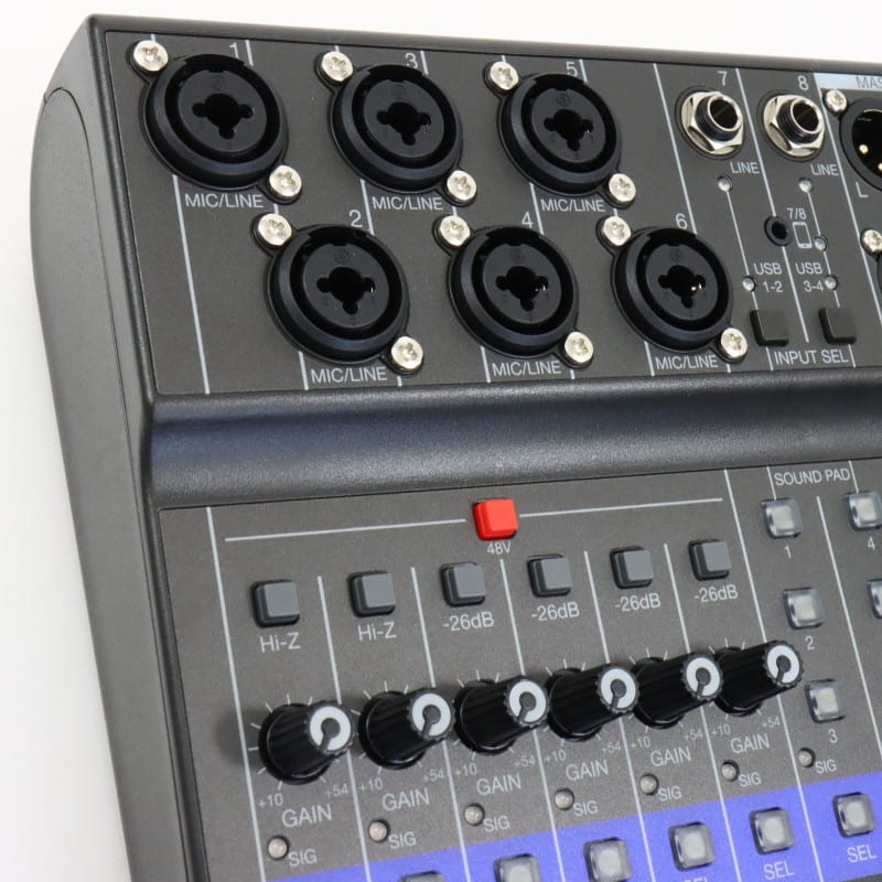 LiveTrak L-8 [デジタルミキサー/レコーダー]