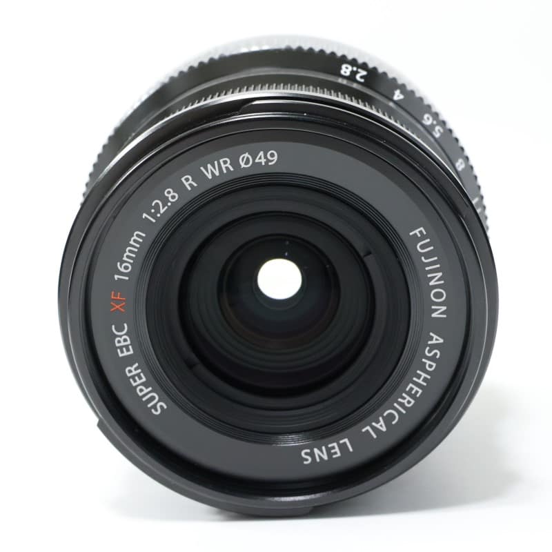 フジノンレンズ XF16mmF2.8 R WR ブラック