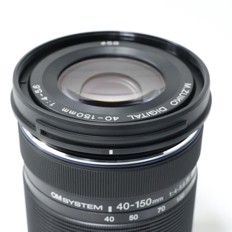 OM SYSTEM M.ZUIKO DIGITAL ED 40-150mm F4.0-5.6 R ブラック