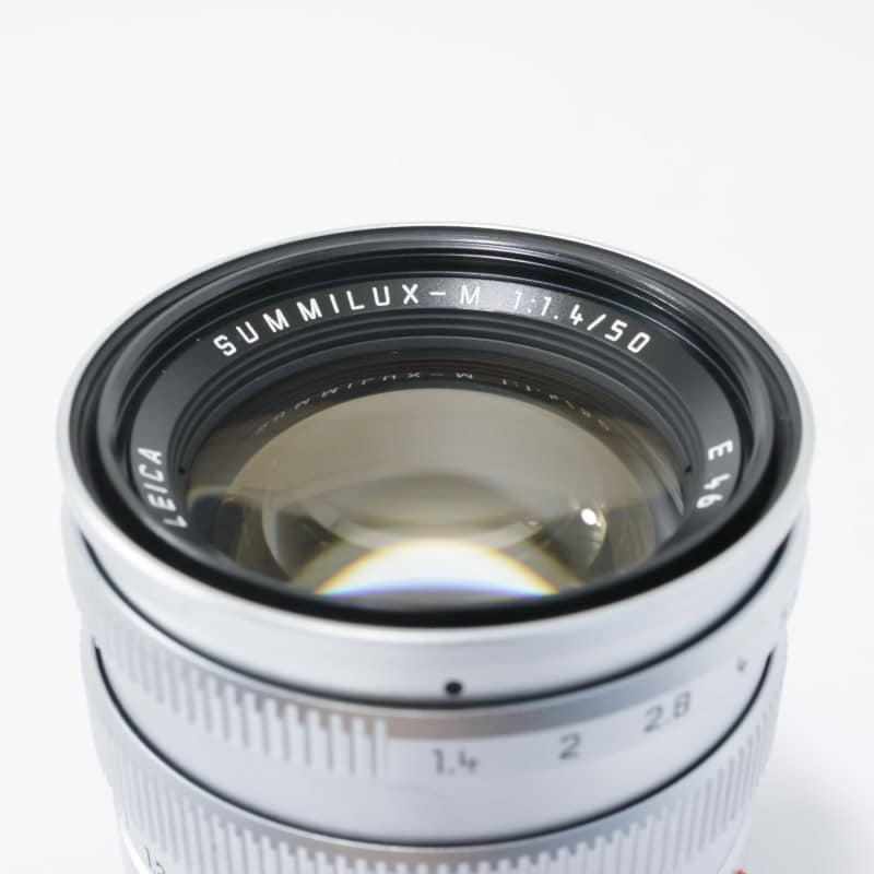 ズミルックス M 50mm F1.4 シルバー フード内蔵