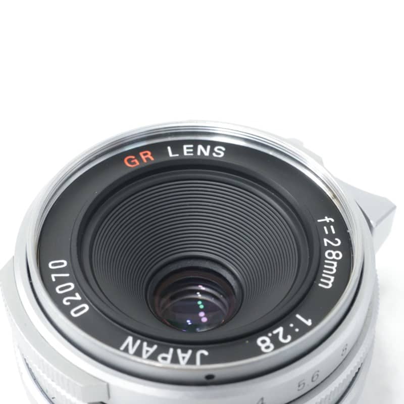 GR LENS 28mm F2.8 シルバー