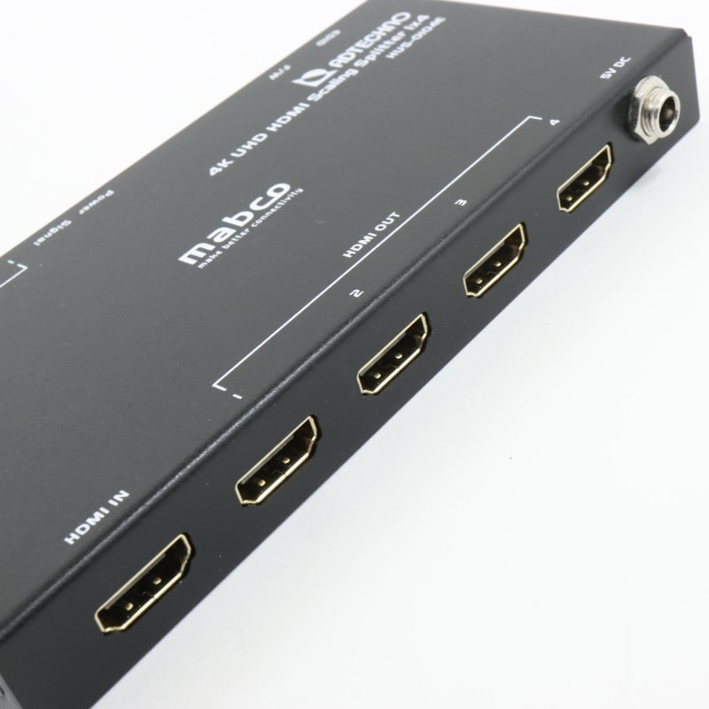 エーディテクノmabco（HUS-0104E） 4K対応HDMI分配器