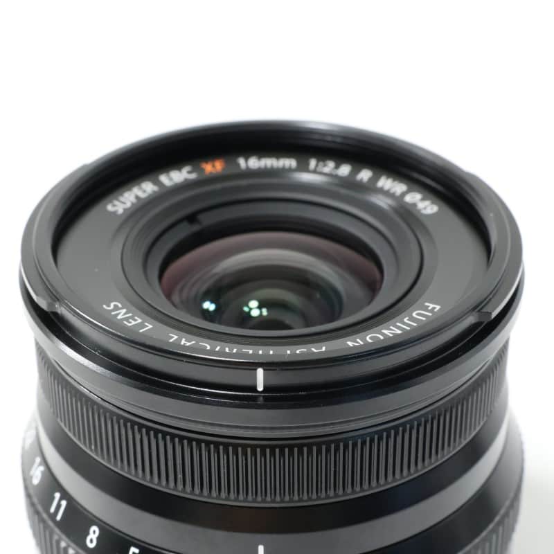 フジノンレンズ XF16mmF2.8 R WR ブラック