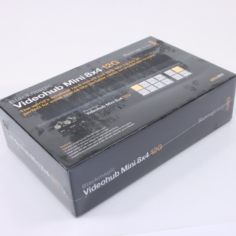 Blackmagic Videohub Mini 8x4 12G
