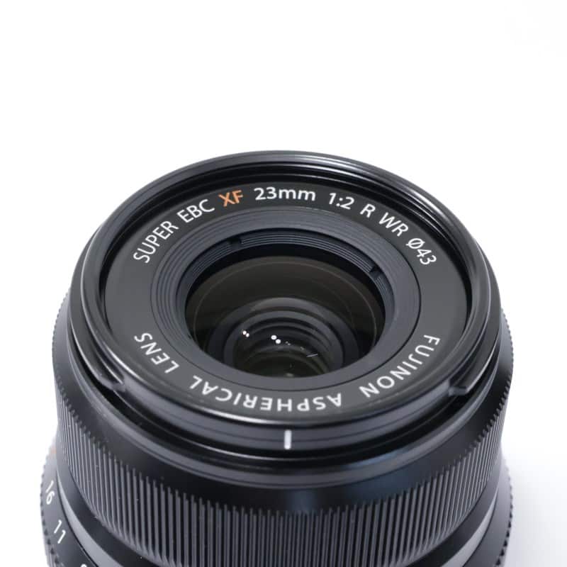 富士フイルム フジノンレンズ XF23mmF2 R WR ブラック AB-ランク 中古