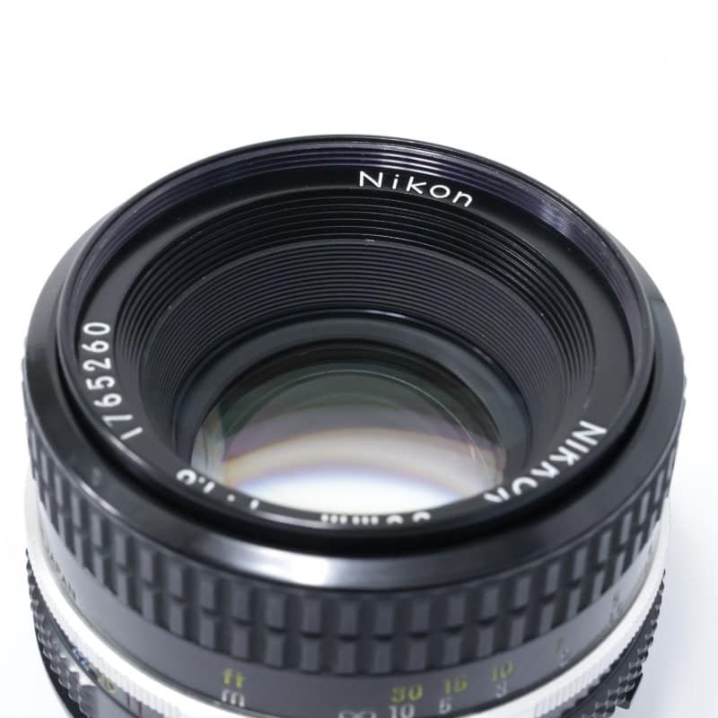 Nikon Ai Nikkor 50mm F1.8 AB-ランク 中古｜フジヤカメラ