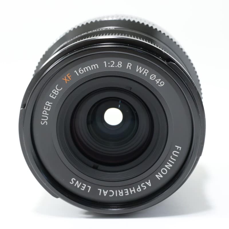 フジノンレンズ XF16mmF2.8 R WR ブラック