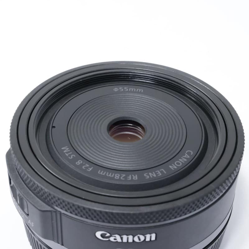 【中古良品】Canon RF28mm F2.8 STM Canon RF28mm F2.8 STM ABランク 中古｜フジヤカメラ
